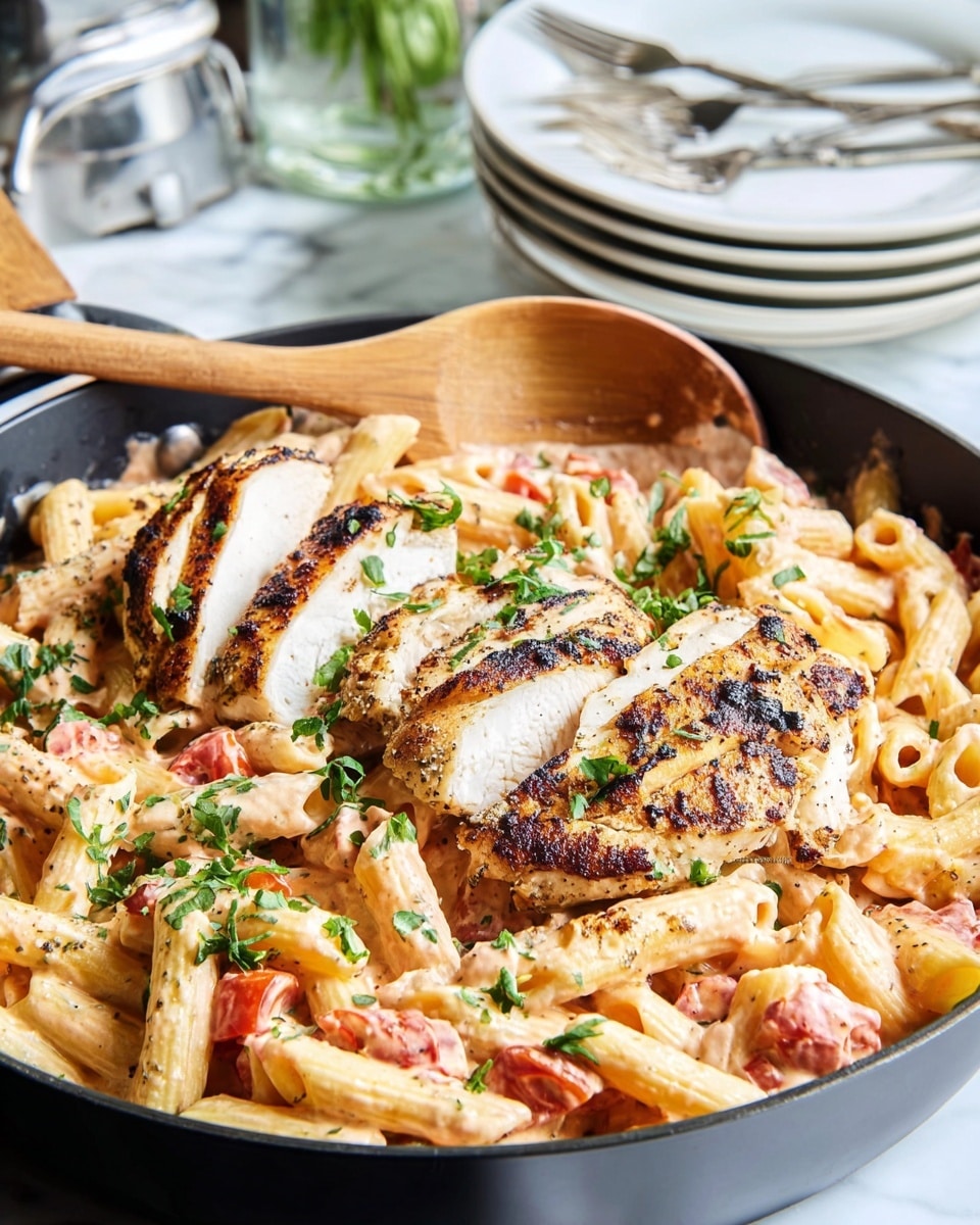 Italian Chicken Spinach Pasta: A Soup-Like Wholesome Meal